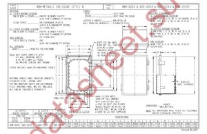 NBB-15243 UV COATED/CLEAR LID datasheet  